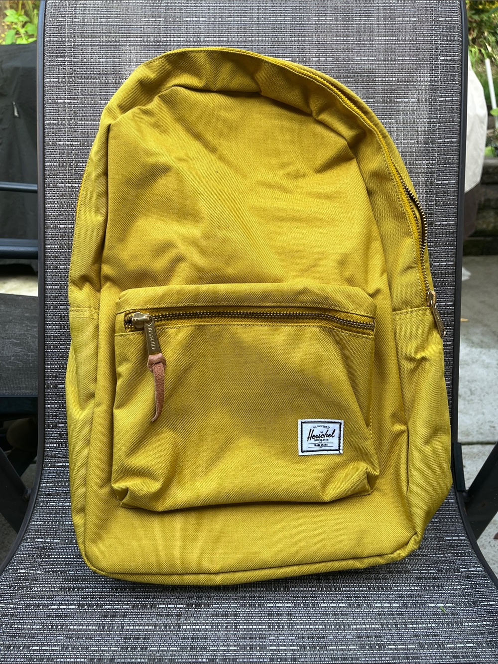 Herschel Mustard Yellow Classic Backpack